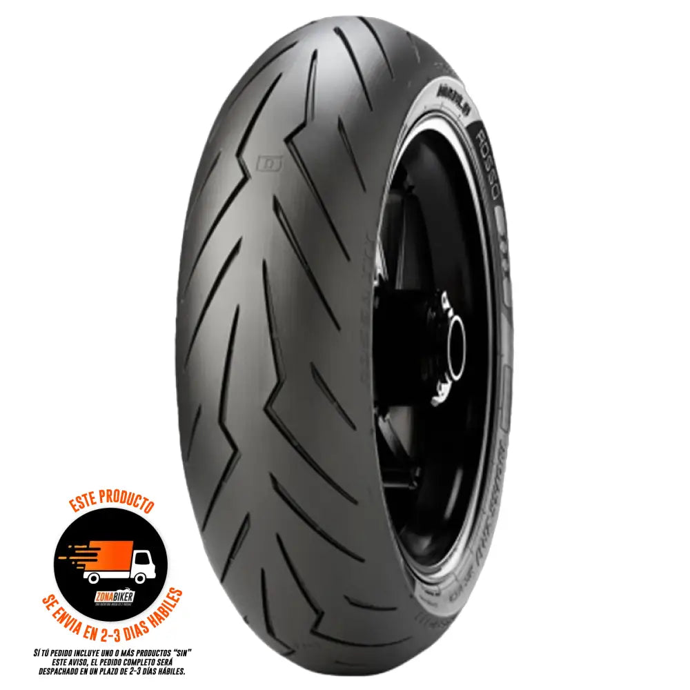 Llanta Pirelli Diablo Rosso 3 180/55-17 Sellomatic/Neumatic Llantas para motos