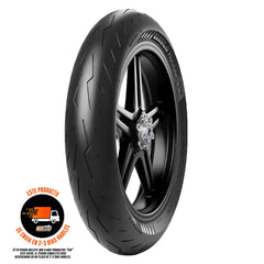 Llanta Pirelli Diablo Rosso 4 Corsa 120/70-17 Sellomatic/Neumatico Llantas para motos