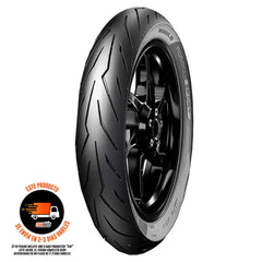 Llanta Pirelli Diablo Rosso Sport 70/90-14 Sellomatic/Neumatico Llantas para motos