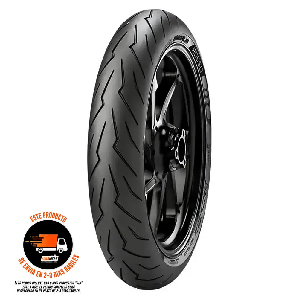 Llanta Pirelli Diablo Rosso Sport 80/90-14 Sellomatic/Neumatico - Llantas para motos