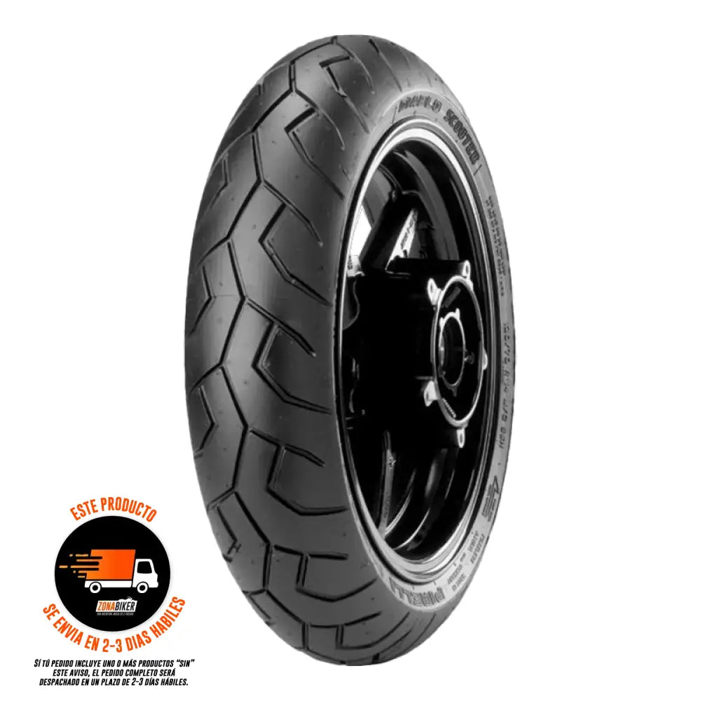 Llanta Pirelli Diablo Scooter 120/70-15 Sellomatic/Neumatico Llantas para motos