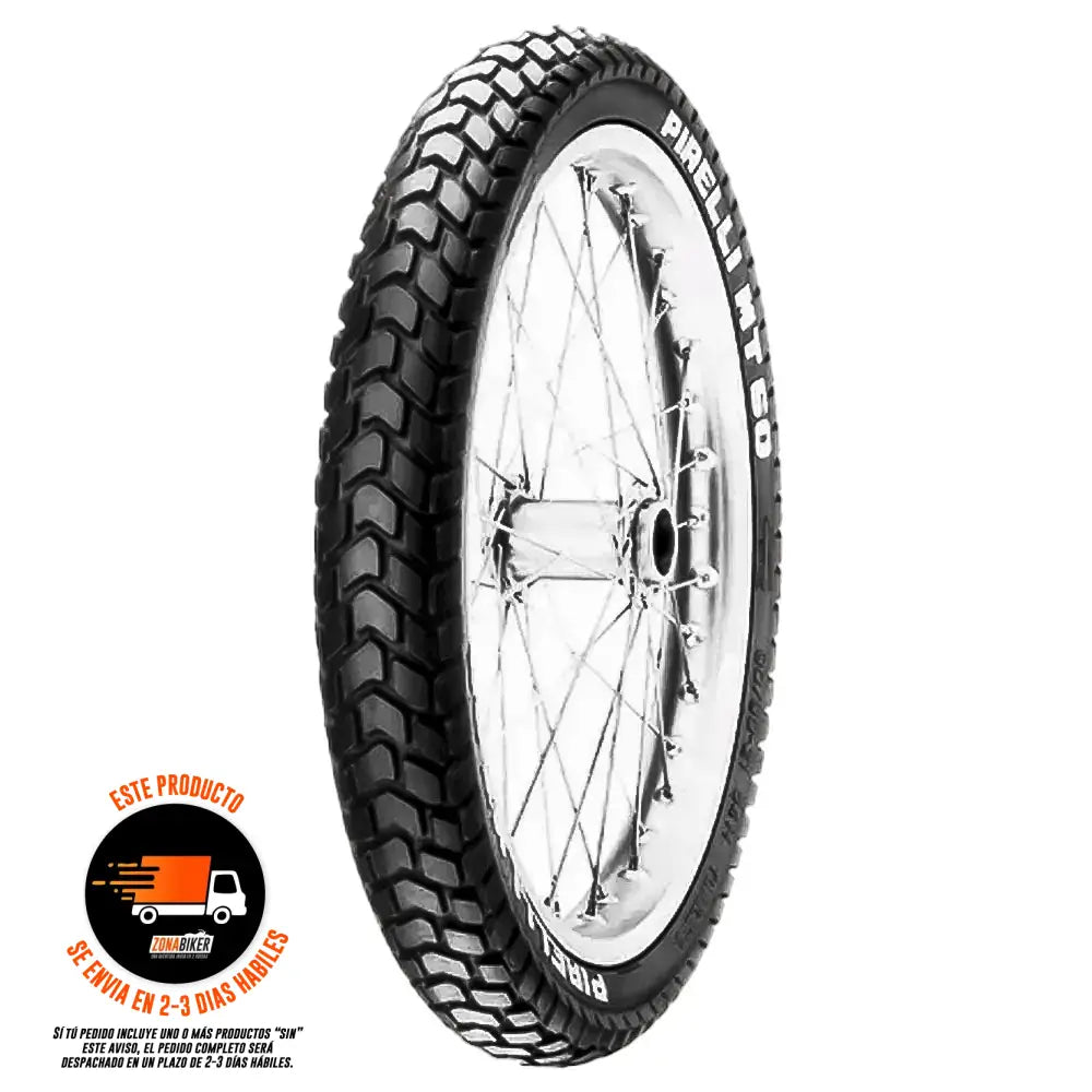 Llanta Pirelli Mt60 90/90-21 Neumatico Llantas para motos