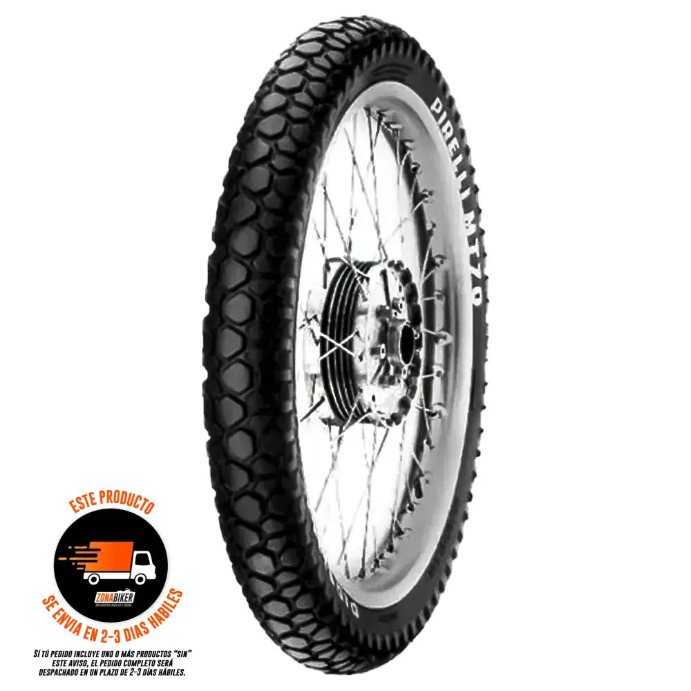 Llanta Pirelli Mt70 80/90-21 Neumatico Llantas para motos