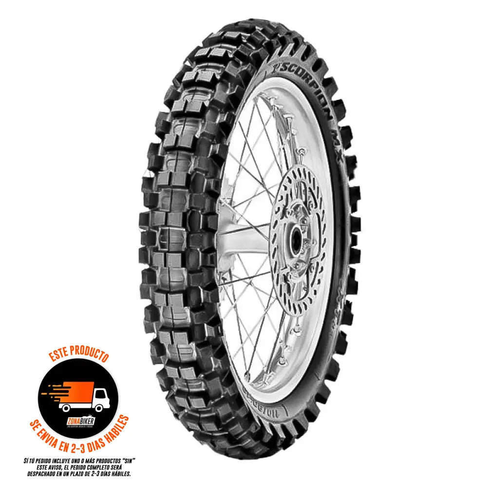 Llanta Pirelli Mx Extra 110/100-18 Neumatico - Llantas para motos