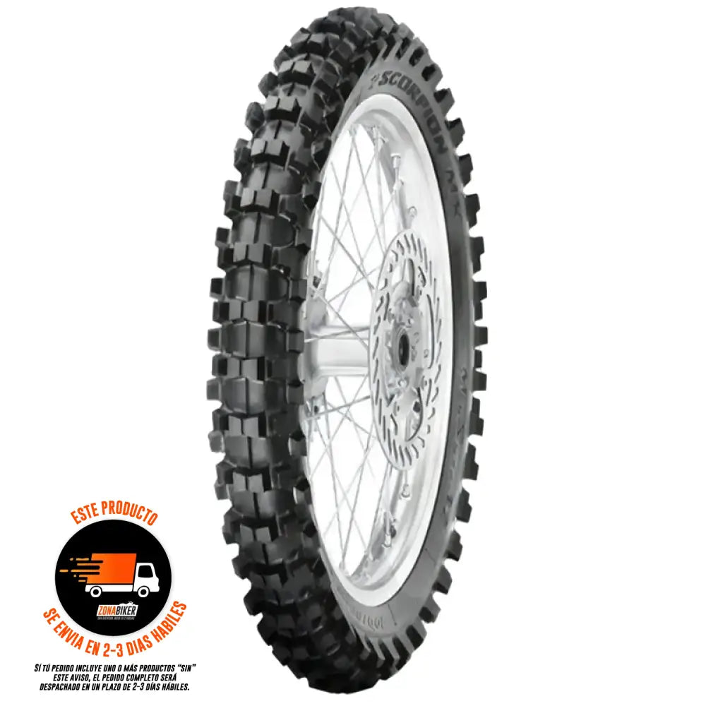 Llanta Pirelli Scorpion Mx Soft32 80/100-21 Neumatico - Llantas para motos