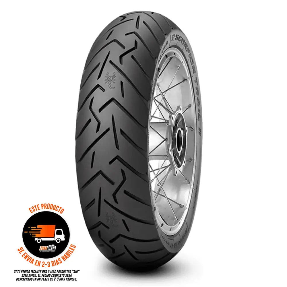 Llanta Pirelli Scorpion Trail 2 190/55-17 Sellomatic/Neumatico Llantas para motos