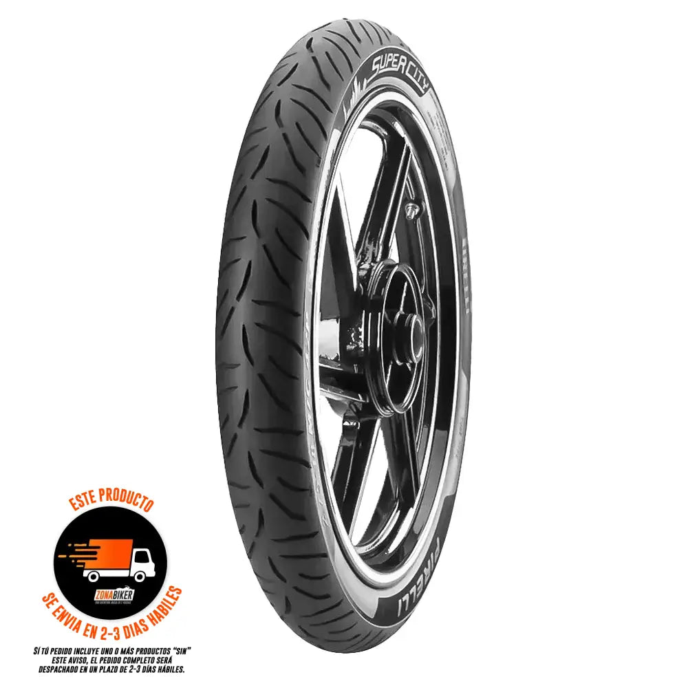 Llanta Pirelli Super City 250-17 Sellomatic/Neumatico Llantas para motos