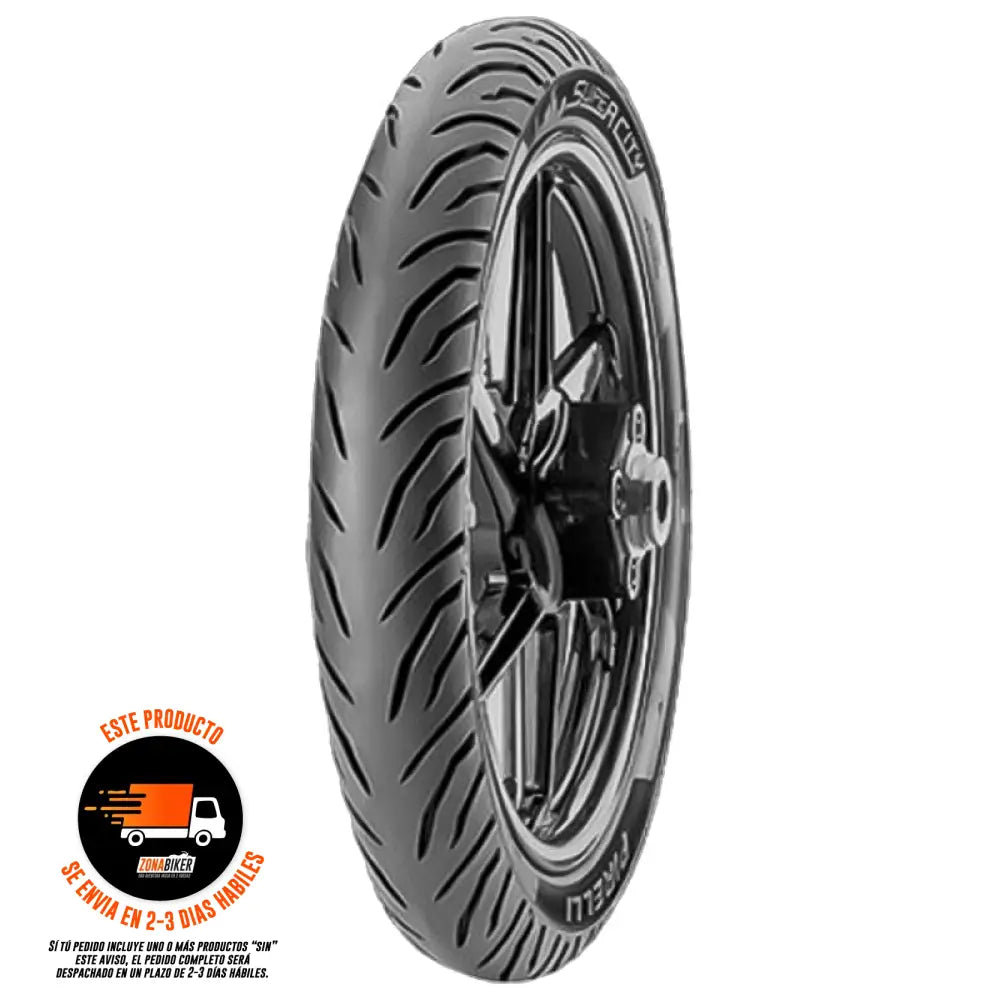 Llanta Pirelli Super City 80/100-14 Neumatico Llantas para motos