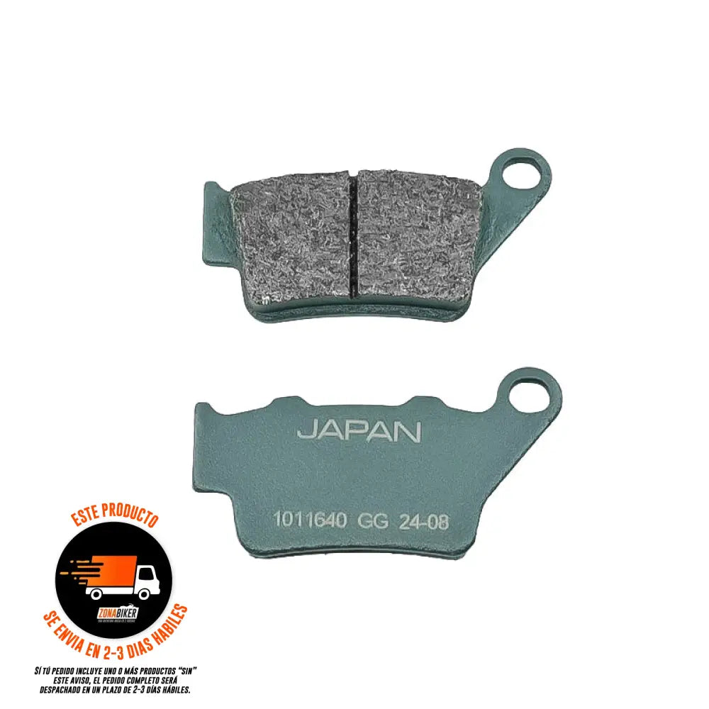Pastilla De Freno Trasero Semimetalico Japan 1011640 - Repuestos