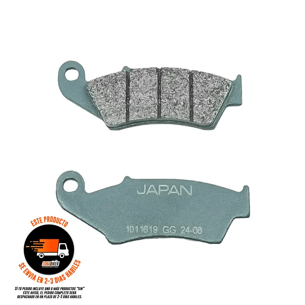Pastilla Freno Semimetalica Japan 1011619 - Repuestos