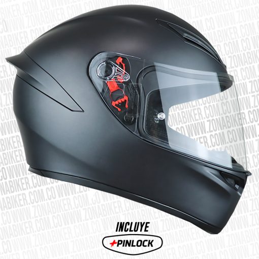 CASCO AGV K1 MONO SOLID NEGRO 2 1 - ZONABIKER LA 21 4