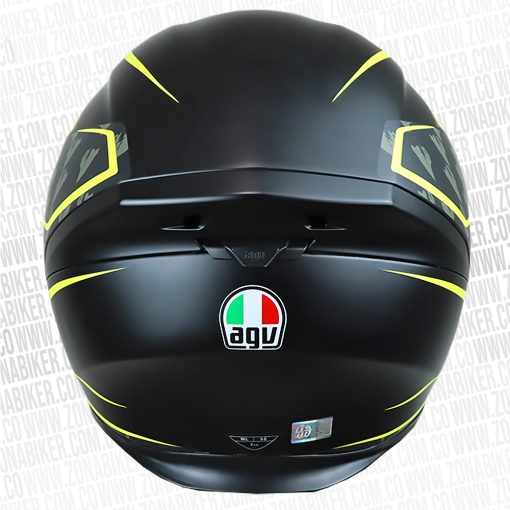 CASCO AGV K5 TORNADO NEGRO AMARILLO 4 - ZONABIKER LA 21 6