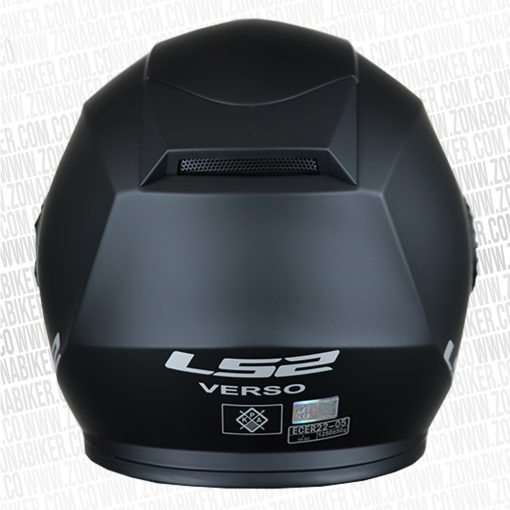 CASCO LS2 570 SOLID NEGRO 4 - ZONABIKER LA 21 6