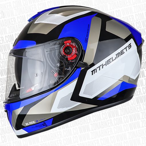 CASCO MT BLADE 2 SV FINISHLINE D7 AZUL 1 - ZONABIKER LA 21 3