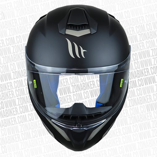 CASCO MT PRO TARGO SOLID NEGRO 3 - ZONABIKER LA 21 5