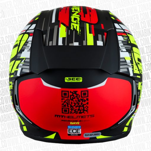 CASCO MT REVENGE 2 BAYE ROJO 4 - ZONABIKER LA 21 4