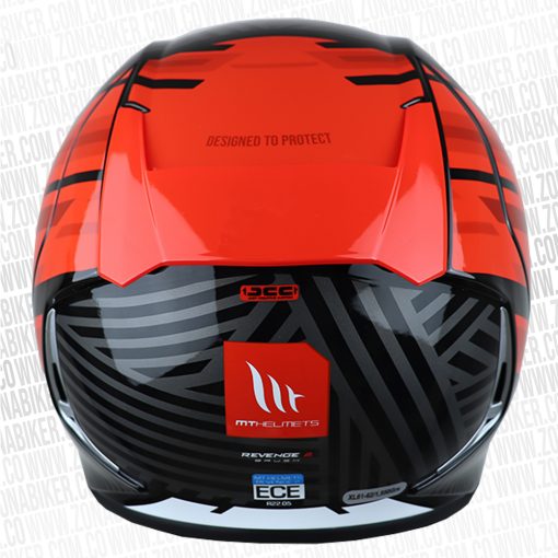 CASCO MT REVENGE 2 BRUSH ROJO - ZONABIKER LA 21 6