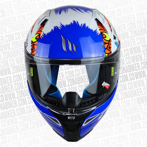 CASCO MT REVENGE 2 MOTO 3 BLANCO 3 - ZONABIKER LA 21 4