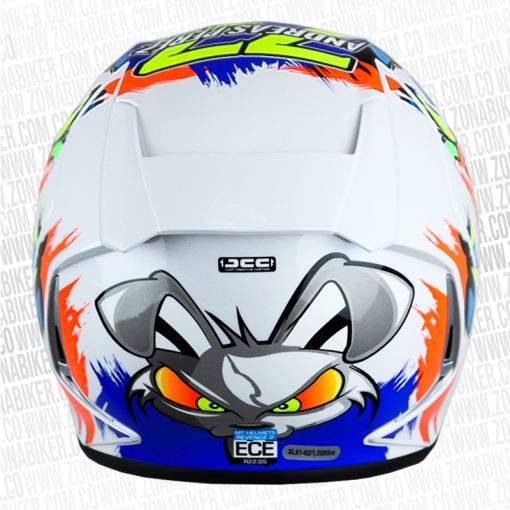 CASCO MT REVENGE 2 MOTO 3 BLANCO 4 - ZONABIKER LA 21 5