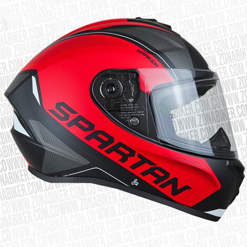 CASCO SPARTAN DRAKEN GEAR ROJO 2 - ZONABIKER LA 21 4