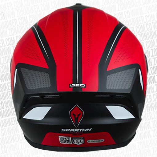 CASCO SPARTAN DRAKEN GEAR ROJO 4 - ZONABIKER LA 21 6