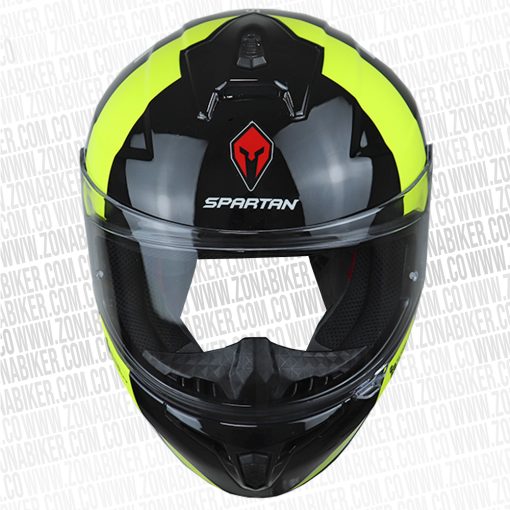 CASCO SPARTAN DRAKEN MP4 AMARILLO 3 - ZONABIKER LA 21 5