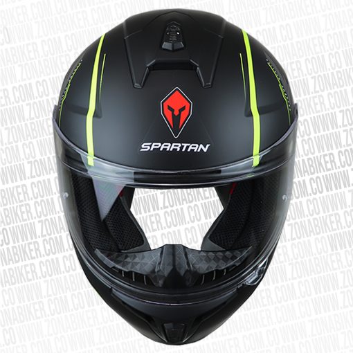 CASCO SPARTAN DRAKEN RINTER AMARILLO 3 - ZONABIKER LA 21 5