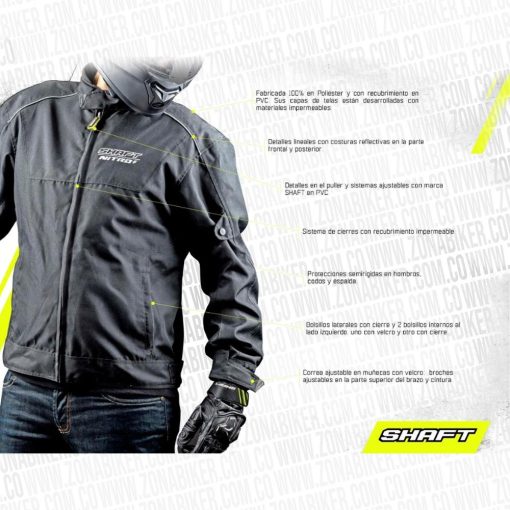 CHAQUETAPROTECCIONSHAFTNITROX3 - ZONABIKER LA 21 5