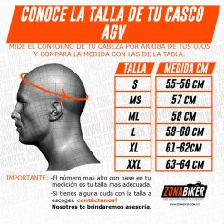 CONOCE LA TALLA DE TU CASCO AGV 01f620ff ea36 4713 99fd 1dd3b85d731f - ZONABIKER LA 21 11
