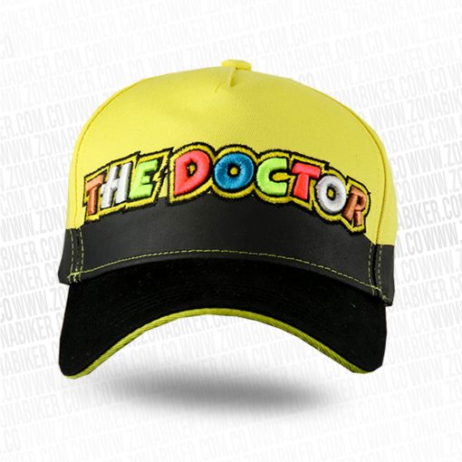 GORRA THE DOCTOR AMARILLO NEGRO - ZONABIKER LA 21 3