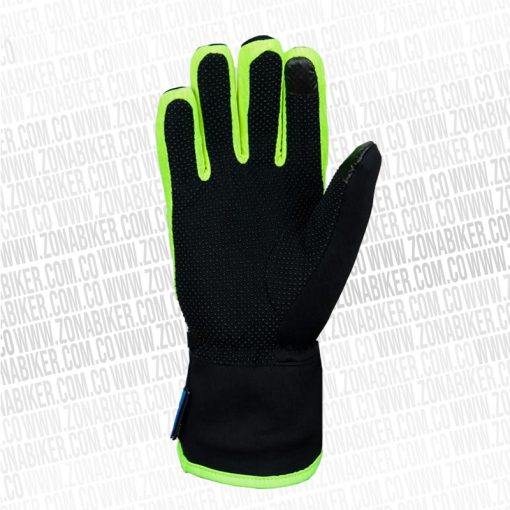 Guantes Impermeable San 02 Negro Amarillo Neon 2 - ZONABIKER LA 21 4