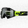 LENTES CROSS SHAFT 16 NEGRO AMARILLO NENON VISOR TRANSPARENTE 1 - ZONABIKER LA 21 1