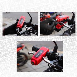 CANDADO MANUBRIO CAPS LOCK ROJO 5 - ZONABIKER LA 21 11