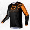 JERSEY FOX 180 SKEW NEGRO NARANJA 1 - ZONABIKER LA 21 2