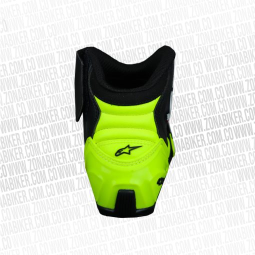 BOTAS ALPINESTARS SMX 1 NEGRA BLANCA AMARILLA 4 - ZONABIKER LA 21 6
