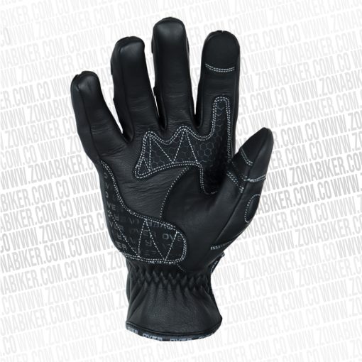 GUANTES OVER PACIFIC CUERO NEGRO 1 - ZONABIKER LA 21 4