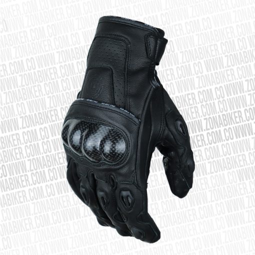 GUANTES OVER VORTEX CUERO NEGRO 1 - ZONABIKER LA 21 3