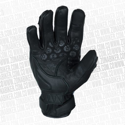 GUANTES OVER VORTEX CUERO NEGRO 2 - ZONABIKER LA 21 4