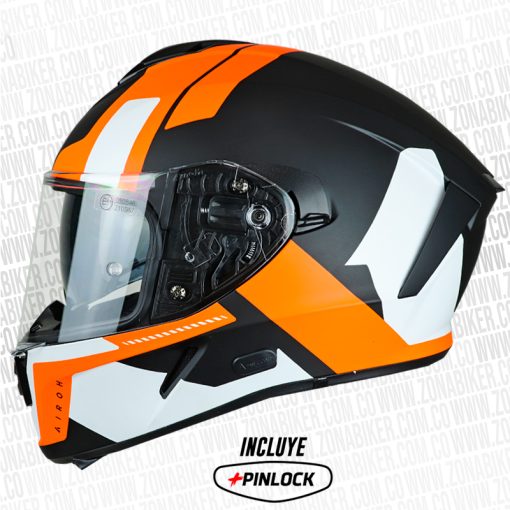 CASCO AIROH SPARK SHOGUN NARANJA 1 - ZONABIKER LA 21 3