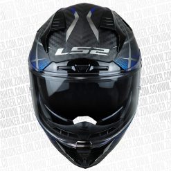 CASCO LS2 327 CHALLEN CT2 KONIC NEGRO AZUL 3 - ZONABIKER LA 21 9