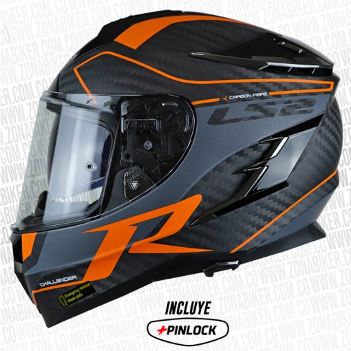 CASCO LS2 327 CHALLENGER GRID NEGRO CARBON 1 - ZONABIKER LA 21 3
