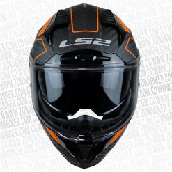 CASCO LS2 327 CHALLENGER GRID NEGRO CARBON 3 - ZONABIKER LA 21 9