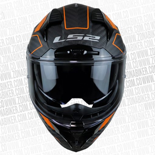 CASCO LS2 327 CHALLENGER GRID NEGRO CARBON 3 - ZONABIKER LA 21 5