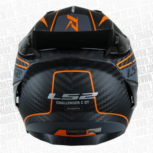 CASCO LS2 327 CHALLENGER GRID NEGRO CARBON 4 - ZONABIKER LA 21 6