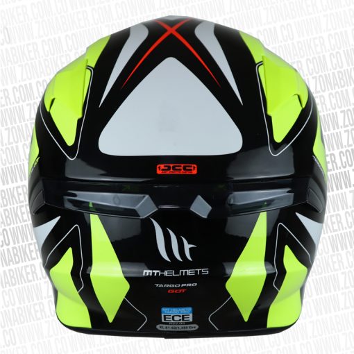 CASCO MT TARGO PRO GOT A3 AMARILLO FLUORESCENTE 4 - ZONABIKER LA 21 6