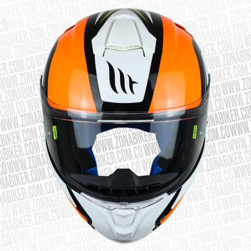 CASCO MT TARGO PRO GOT A4 NARANJA FLUORESCENTE 3 - ZONABIKER LA 21 5