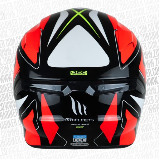 CASCO MT TARGO PRO GOT A5 ROJO 4 - ZONABIKER LA 21 6