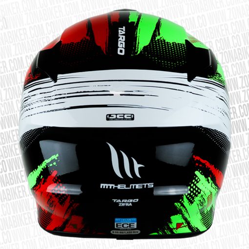 CASCO MT TARGO ZYFRA VERDE - ZONABIKER LA 21 6