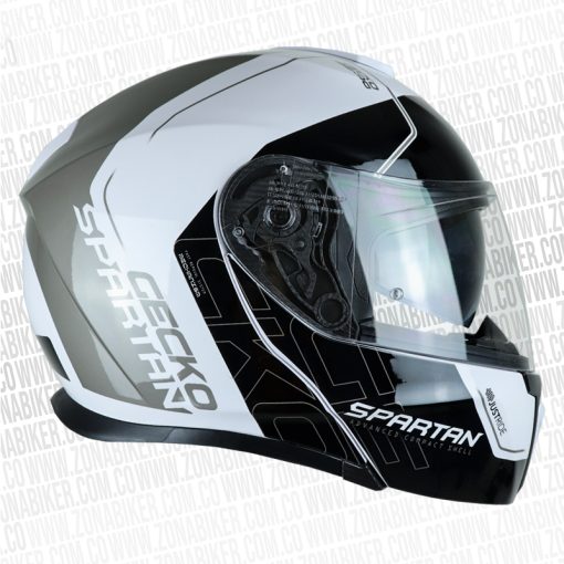 CASCO SPARTAN GECKO SV BEKOG GRIS 2 - ZONABIKER LA 21 4