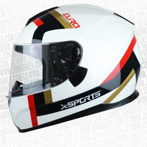 CASCO X SPORTS M66 EURO BLANCO AZUL 1 - ZONABIKER LA 21 3